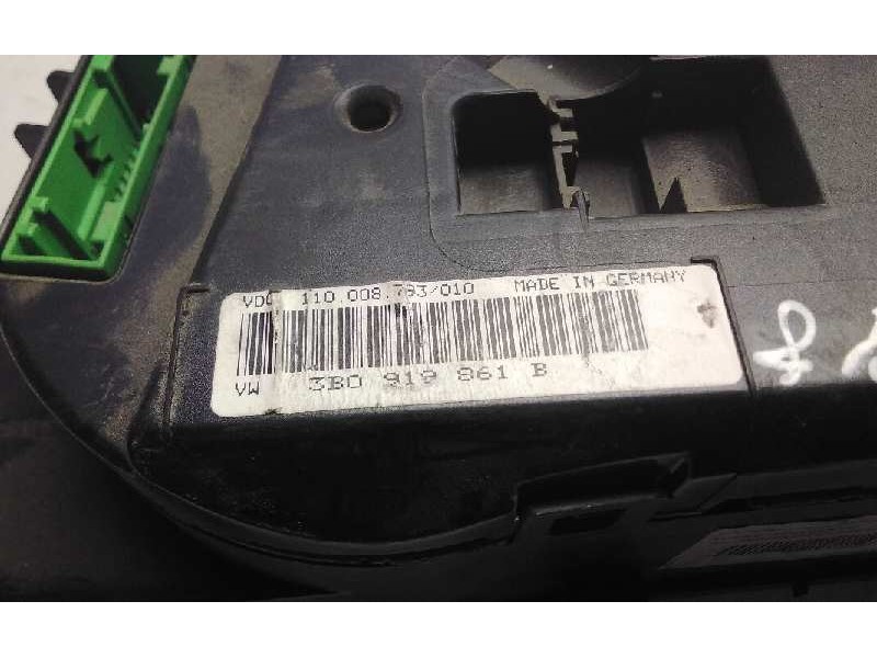 Recambio de cuadro instrumentos para volkswagen passat berlina (3b2) 1.8 referencia OEM IAM 3B0919861B  121150