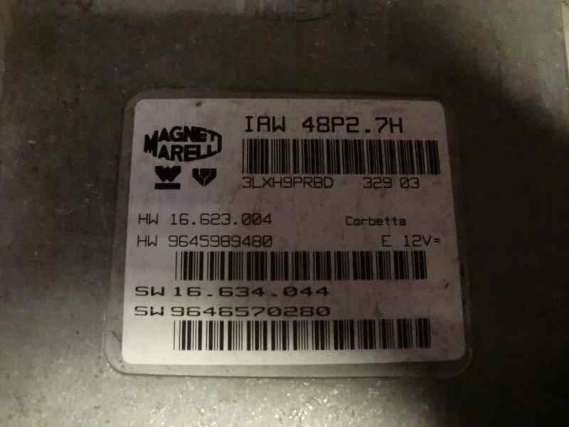 Recambio de centralita motor uce para citroen c2 1.1 referencia OEM IAM IAW48P27H 323 121156