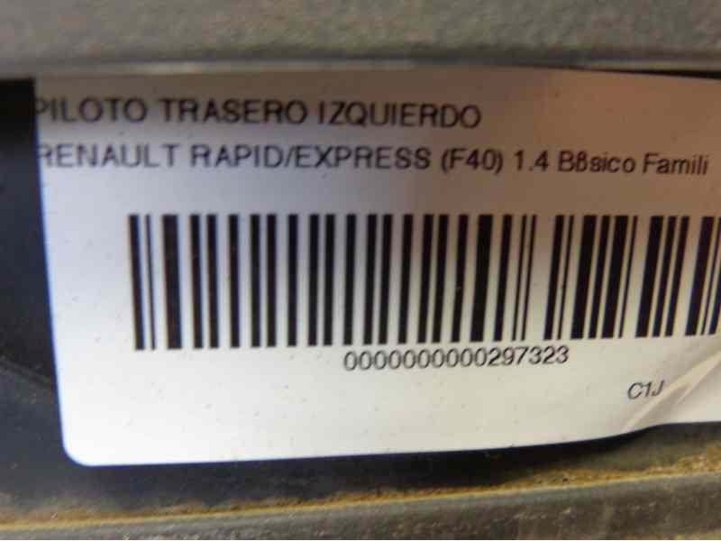 Recambio de piloto trasero izquierdo para renault rapid/express (f40) 1.4 básico familiar cat (f407) referencia OEM IAM 77010319