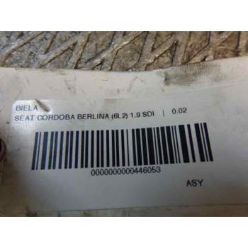 Recambio de biela para seat cordoba berlina (6l2) 1.9 sdi referencia OEM IAM   