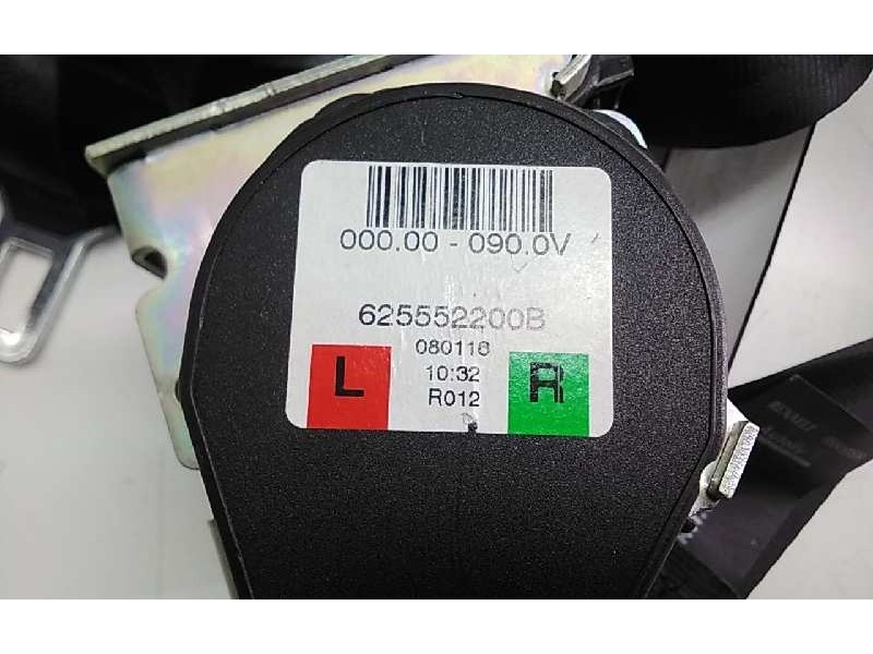 Recambio de cinturon seguridad trasero izquierdo para dacia sandero laureate referencia OEM IAM 625552200B  