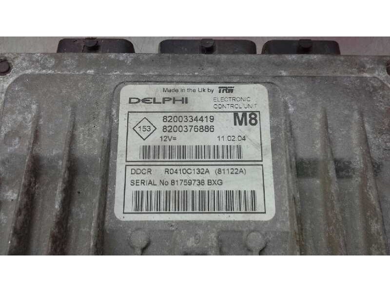 Recambio de centralita motor uce para citroen berlingo 1.9 600 d furg. referencia OEM IAM  338 