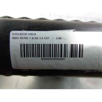 Recambio de radiador agua para bmw serie 7 (e32) 3.5 cat referencia OEM IAM   103708