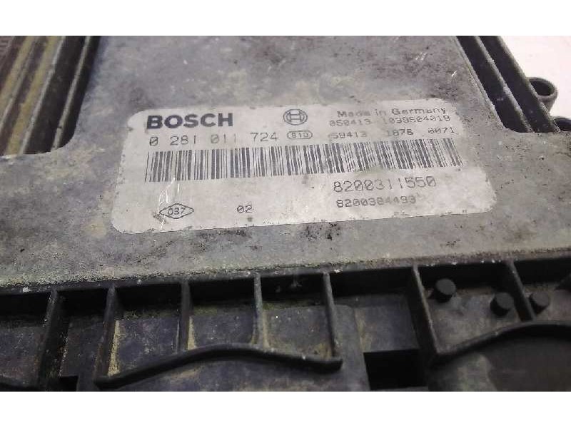 Recambio de centralita motor uce para renault espace iv (jk0) grand espace dynamique referencia OEM IAM 0281011724  