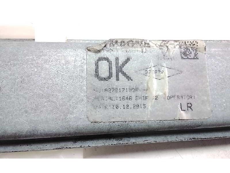Recambio de elevalunas trasero izquierdo para dacia sandero laureate referencia OEM IAM 827217193F  