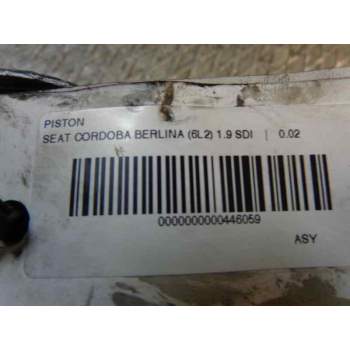 Recambio de piston para seat cordoba berlina (6l2) 1.9 sdi referencia OEM IAM   