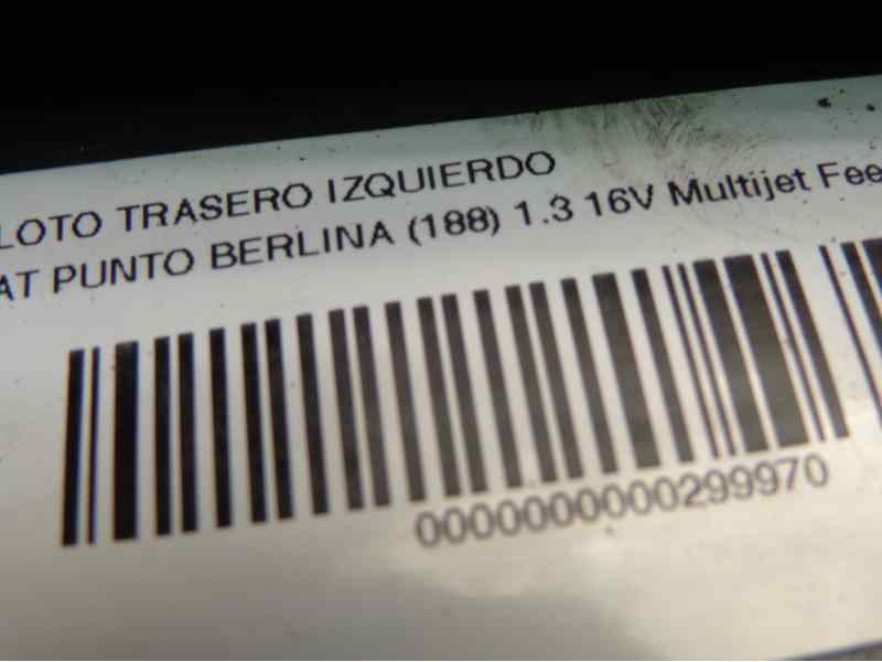 Recambio de piloto trasero izquierdo para fiat punto berlina (188) 1.3 16v multijet feel referencia OEM IAM 0051721479  