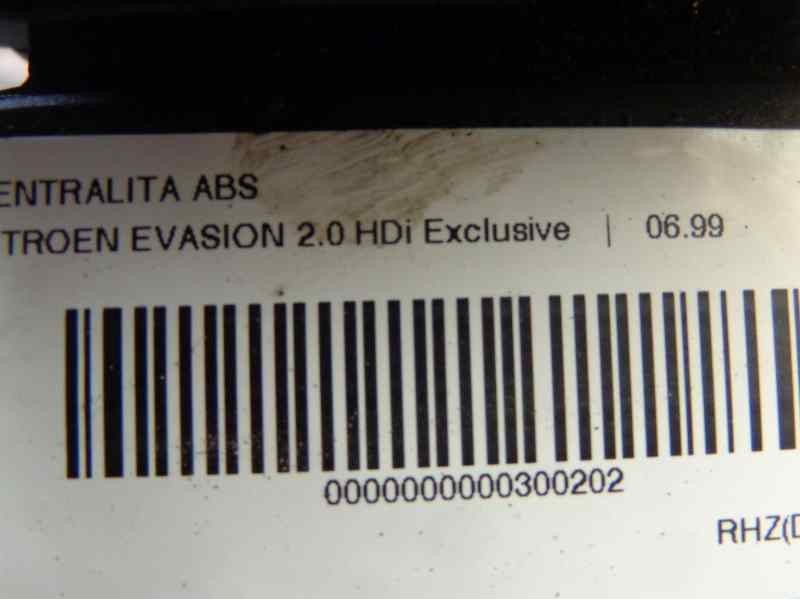 Recambio de centralita abs para citroen evasion 2.0 hdi exclusive referencia OEM IAM   
