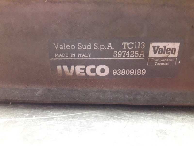 Recambio de radiador agua para pegaso td 35-10 35.10.1 referencia OEM IAM 93809189  