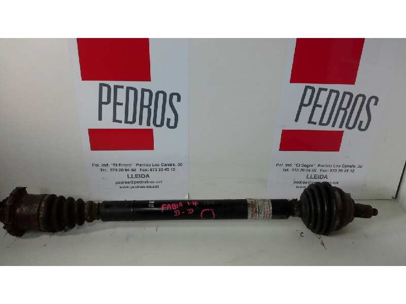 Recambio de transmision delantera derecha para skoda fabia (6y2/6y3) 1.4 tdi cat (amf) referencia OEM IAM   