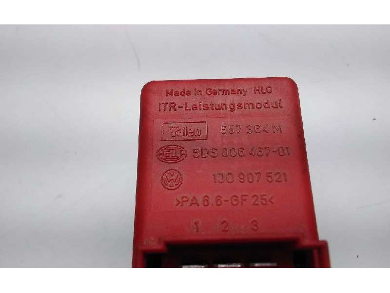 Recambio de resistencia calefaccion para audi a3 (8l) 1.8 20v turbo referencia OEM IAM 1J0907521  