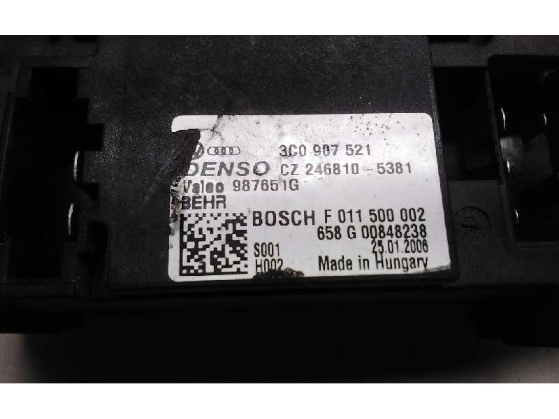 Recambio de resistencia calefaccion para volkswagen passat berlina (3c2) advance referencia OEM IAM 3C0907521  