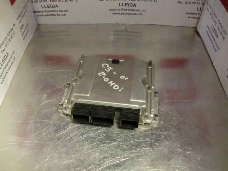 Recambio de centralita motor uce para citroen c5 berlina 2.0 hdi referencia OEM IAM 0281010808 344 121537