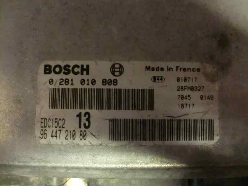 Recambio de centralita motor uce para citroen c5 berlina 2.0 hdi referencia OEM IAM 0281010808 344 121537