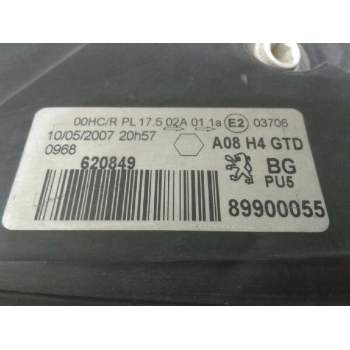Recambio de faro izquierdo para peugeot 1007 dolce referencia OEM IAM   