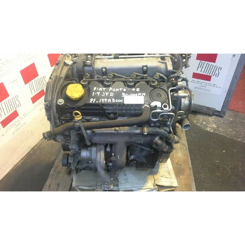 Recambio de motor completo para fiat grande punto (199) 1.9 8v jtd cat referencia OEM IAM 199A5000  121552