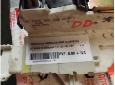 Recambio de cerradura puerta delantera derecha para citroen c4 berlina 1.6 16v hdi fap referencia OEM IAM  CERRA.PTA. DEL. DERE. 2
