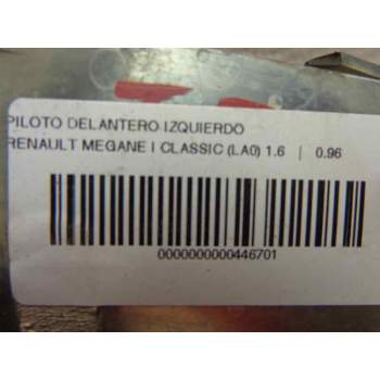 Recambio de piloto delantero izquierdo para renault megane i classic (la0) 1.6e alize referencia OEM IAM   