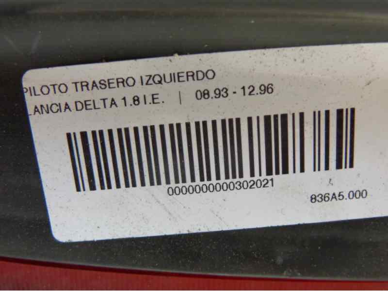 Recambio de piloto trasero izquierdo para lancia delta 1.8 i.e. referencia OEM IAM 0007798158  
