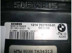 Recambio de centralita motor uce para bmw mini (r50,r53) 1.6 16v cat referencia OEM IAM S118012001N 12147527610-01 7530652 2