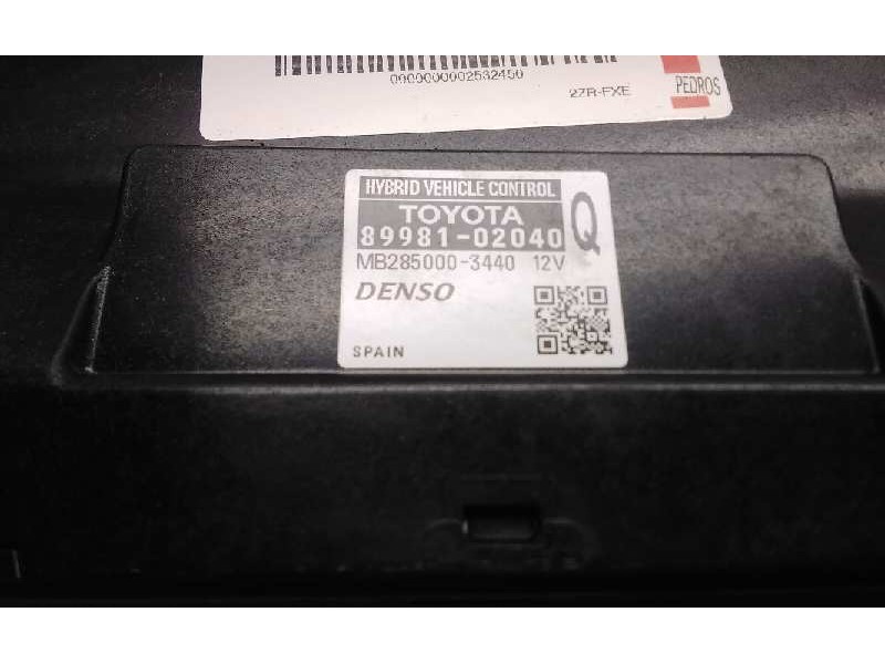 Recambio de centralita para toyota auris hybrid active referencia OEM IAM 8997102040  