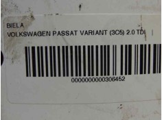 Recambio de biela para volkswagen passat variant (3c5) 2.0 tdi referencia OEM IAM BKP   2