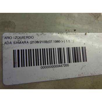 Recambio de faro izquierdo para lada samara (2108/2109) hanseat referencia OEM IAM   