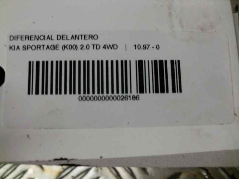 Recambio de diferencial delantero para kia sportage 2.0 turbodiesel cat referencia OEM IAM   121815