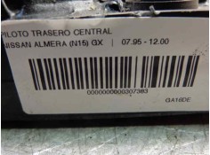 Recambio de piloto trasero central para nissan almera (n15) gx referencia OEM IAM    2