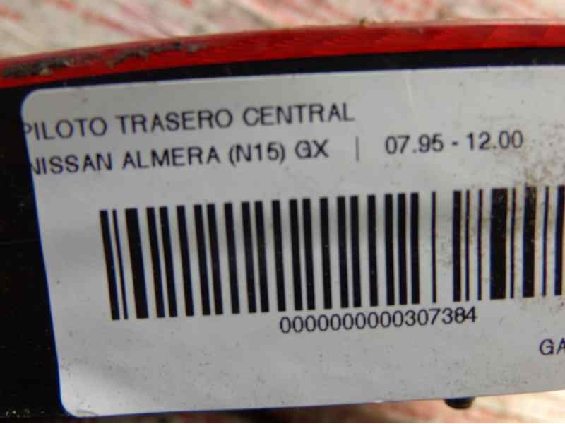 Recambio de piloto trasero central para nissan almera (n15) gx referencia OEM IAM   