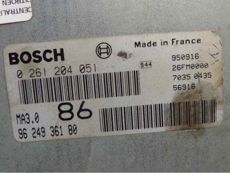 Recambio de centralita motor uce para citroen ax 1.0 miami referencia OEM IAM  309 
