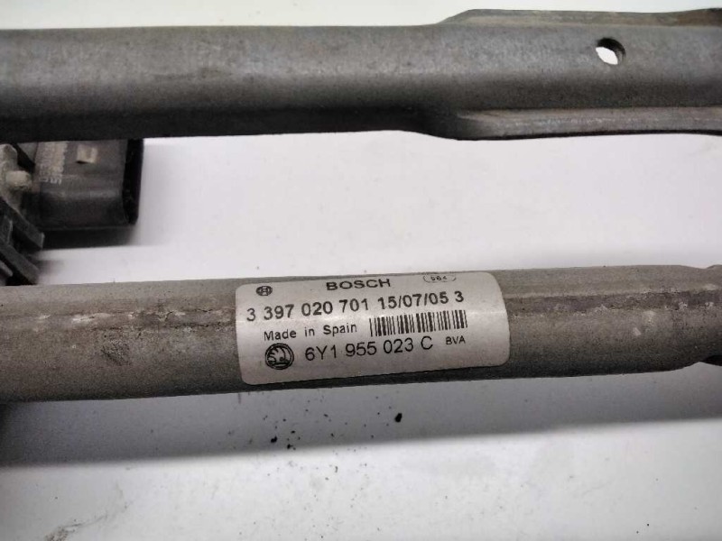 Recambio de motor limpia delantero para skoda fabia (6y2/6y3) 1.4 tdi cat (amf) referencia OEM IAM 6Y1955023C  121877