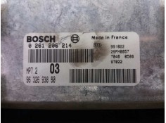 Recambio de centralita motor uce para citroen xsara break 1.6i lx referencia OEM IAM 0261206214 228  2