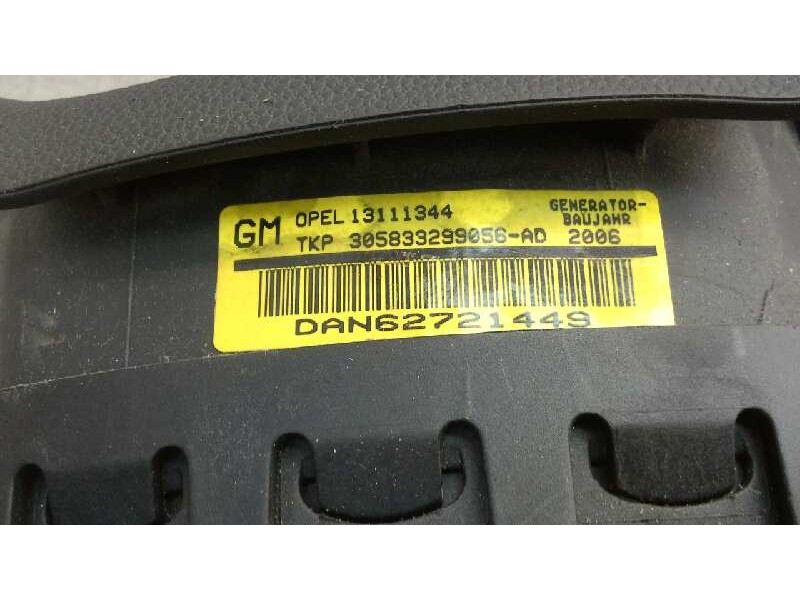 Recambio de airbag delantero izquierdo para opel astra h caravan cosmo referencia OEM IAM 13111344  