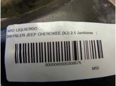 Recambio de faro izquierdo para jeep cherokee (xj) 2.5 jamboree referencia OEM IAM 55054982   2