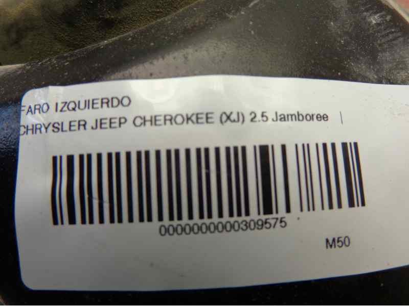Recambio de faro izquierdo para jeep cherokee (xj) 2.5 jamboree referencia OEM IAM 55054982  