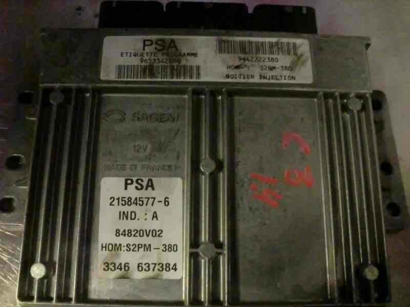 Recambio de centralita motor uce para citroen c3 1.4 16v referencia OEM IAM  315 122006