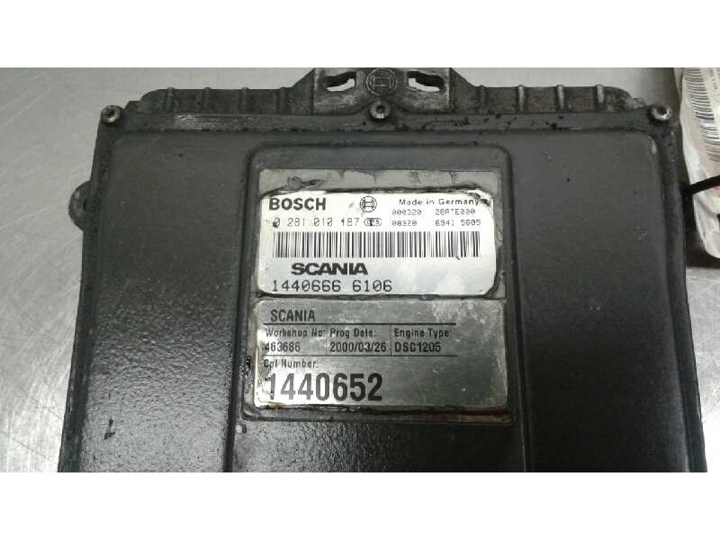 Recambio de centralita motor uce para scania serie 4 124 referencia OEM IAM 0281010187 102 DSC1205