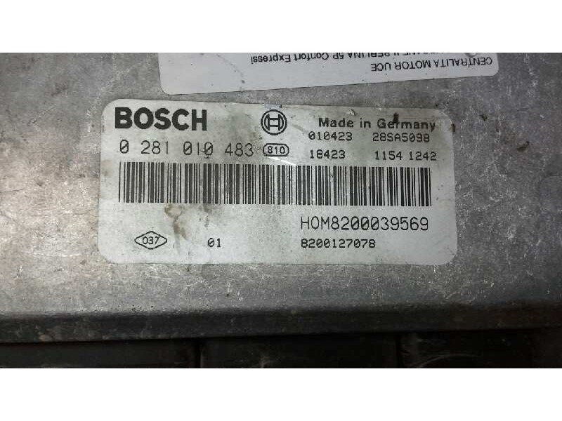 Recambio de centralita motor uce para renault megane ii berlina 5p confort expression referencia OEM IAM 8200321263 298 