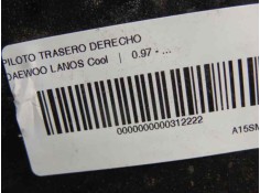 Recambio de piloto trasero derecho para daewoo lanos 1.5 cat referencia OEM IAM    2