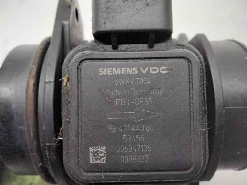 Recambio de caudalimetro para peugeot 207 x-line referencia OEM IAM 5WK97004  