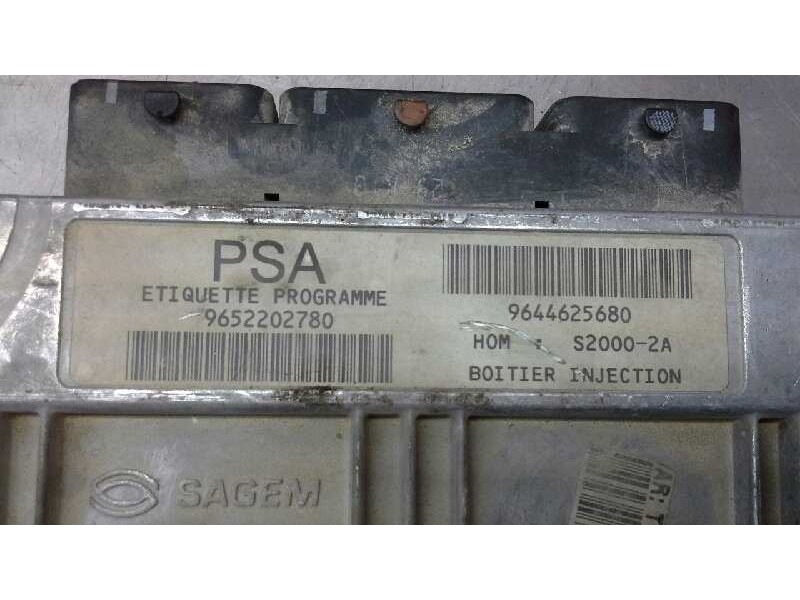 Recambio de centralita motor uce para peugeot 206 berlina x-line referencia OEM IAM 9652202780 9652202780 21584632-7