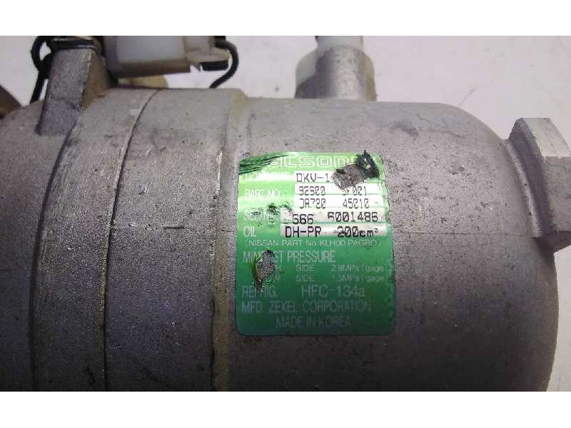 Recambio de compresor aire acondicionado para nissan terrano/terrano.ii (r20) referencia OEM IAM 926000F001  
