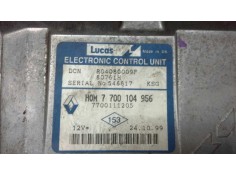 Recambio de centralita motor uce para renault clio ii fase i (b/cbo) 1.9 diesel referencia OEM IAM 7700104956 250  2