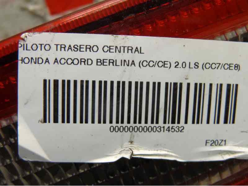 Recambio de piloto trasero central para honda accord berlina (cc/ce) 2.0 ls (cc7/ce8) referencia OEM IAM   