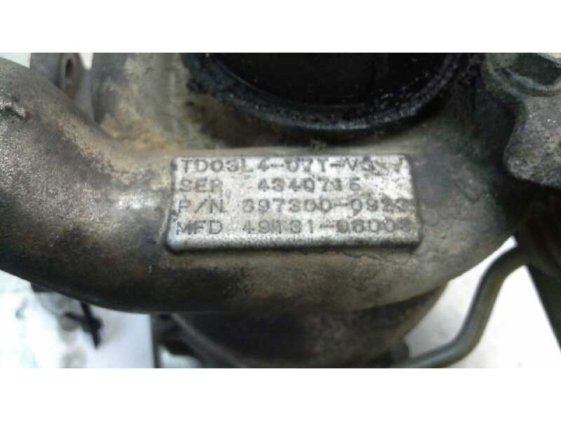 Recambio de turbocompresor para opel combo (corsa c) tour referencia OEM IAM 4340715  