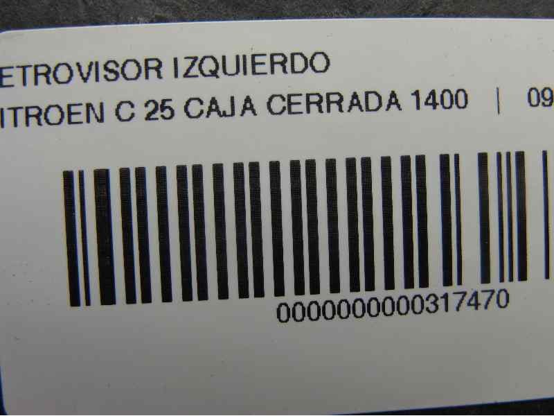 Recambio de retrovisor izquierdo para citroen c 25 caja cerrada 1400 referencia OEM IAM   