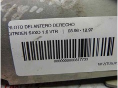 Recambio de piloto delantero derecho para citroen saxo 1.6 vtr referencia OEM IAM 630360   2