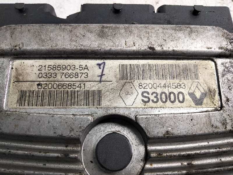 Recambio de centralita motor uce para renault trafic caja cerrada (ab 4.01) referencia OEM IAM 8200444583 S3000 122505