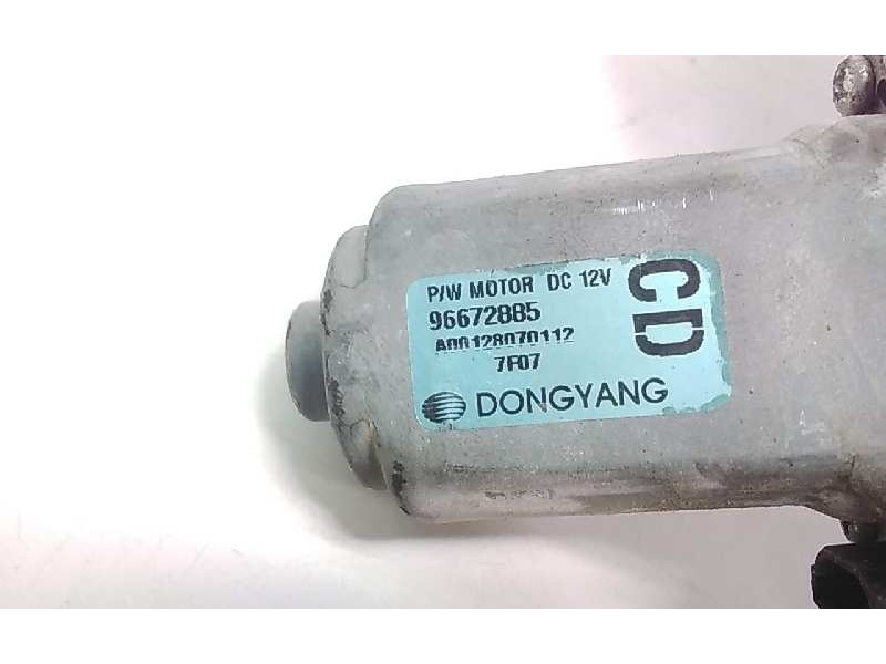 Recambio de elevalunas trasero derecho para opel antara cosmo 4x4 referencia OEM IAM 96672885  